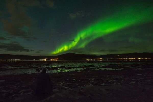 Northern Lights in Alta fjord