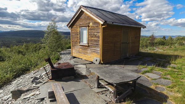 Old slates hut