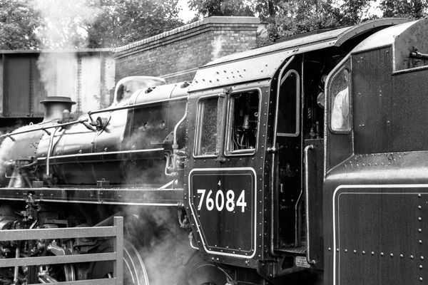 Lovely old steam train by Clive Wells