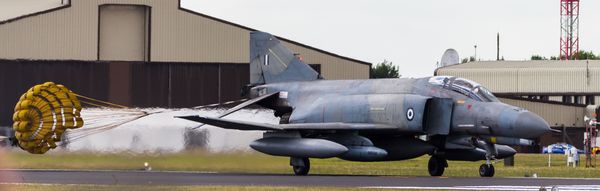 F-4 landing at RAF Fairford by Clive Wells
