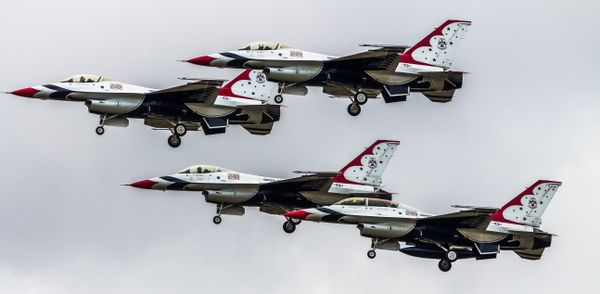Formation flying by Clive Wells