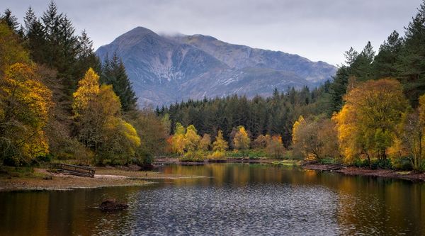 Autumn at Glencoe Lochan, Glencoe, Scotland (2)