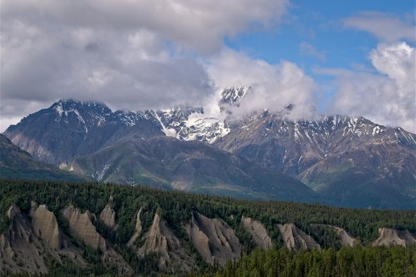 Matanuska River Valley, Alaska, USA