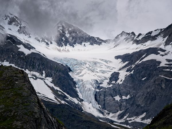 Worthington Glacier, Alaska, USA