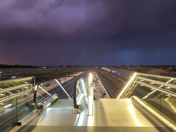 Stormy Clouds over Roller Stairs