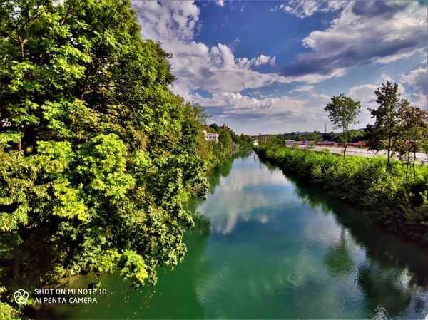 River Sava Kranj Slovenia