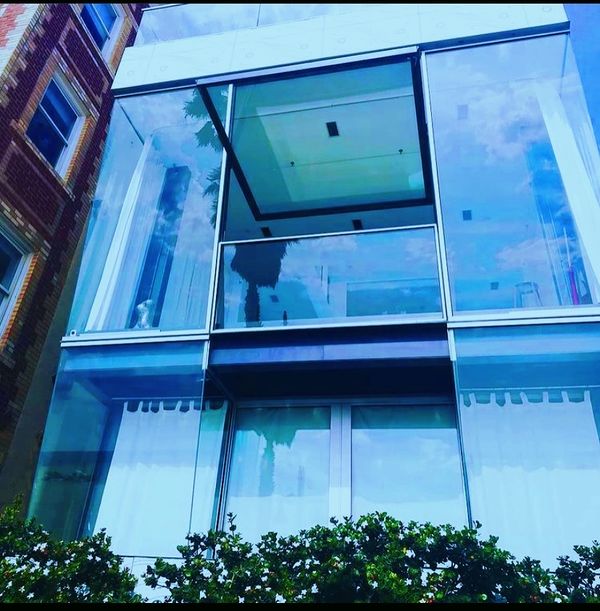 House Made of glass