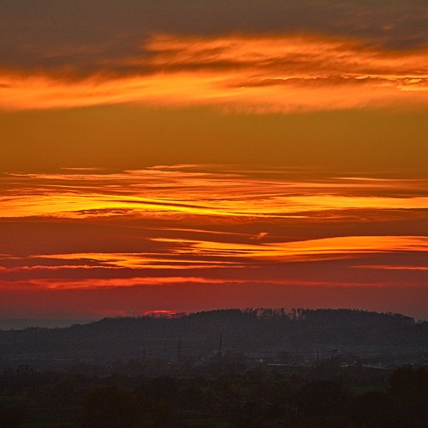 Sunset glow