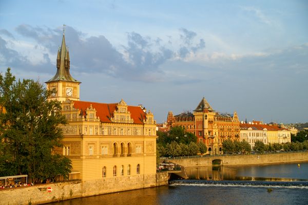  Muzeum Bed?icha Smetany, Sunset in Prague