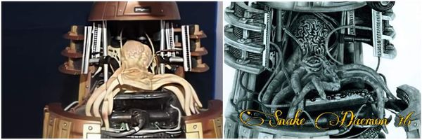 Dalek - figure/drawing comparison