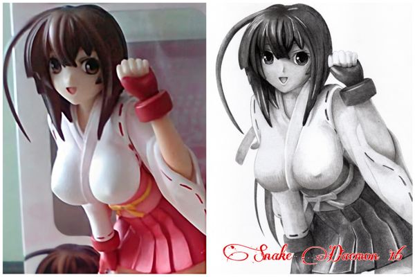 Musubi - figure/drawing comparison