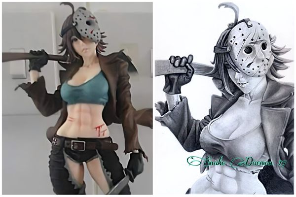 Ms Jason - figure/drawing comparison