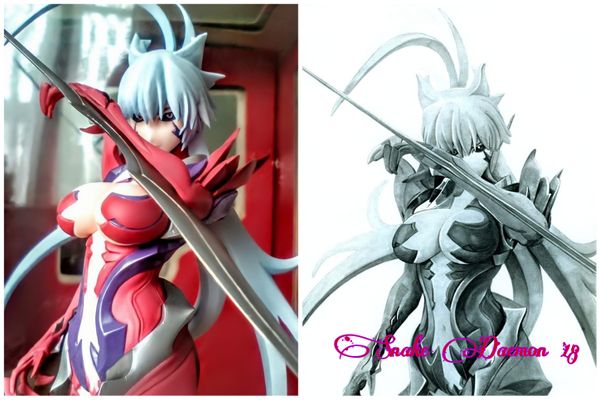 Masane amaha - figure/drawing comparison