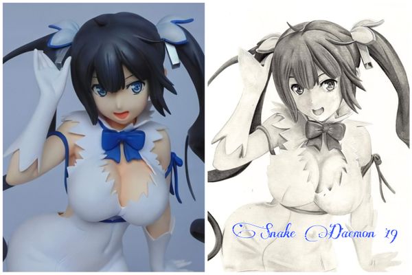 Hestia - figure/drawing comparison