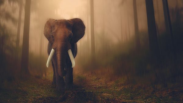 Elephant stroll