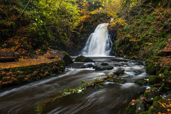 Glenoe Waterfall