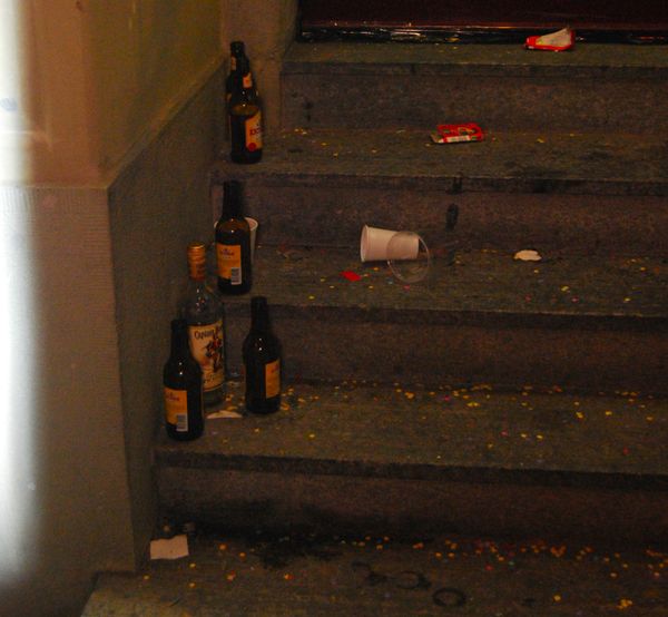 The party is over