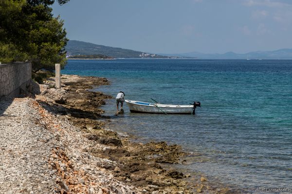 Fisherman on a break