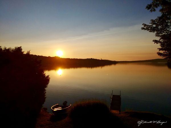 Sunrise At Skiff lake