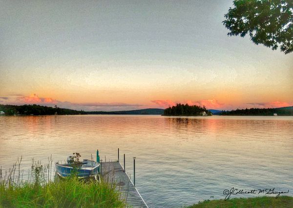 Sunset At The Lake