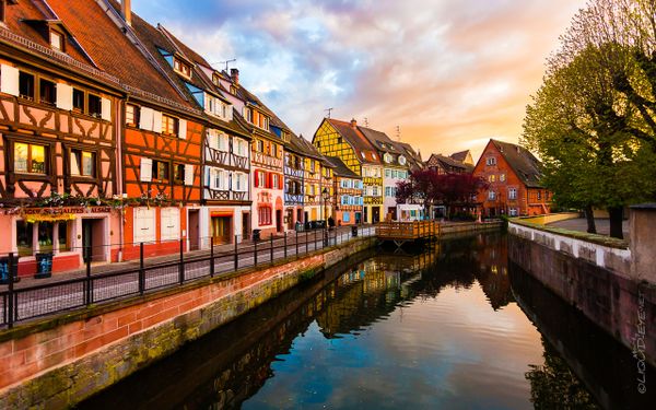 Sunset In Colmar