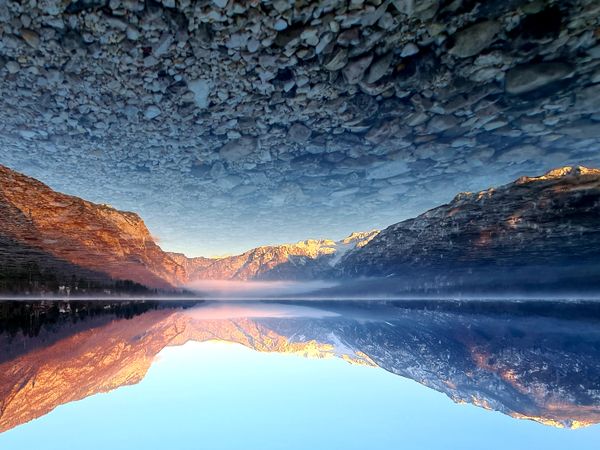 Upside down