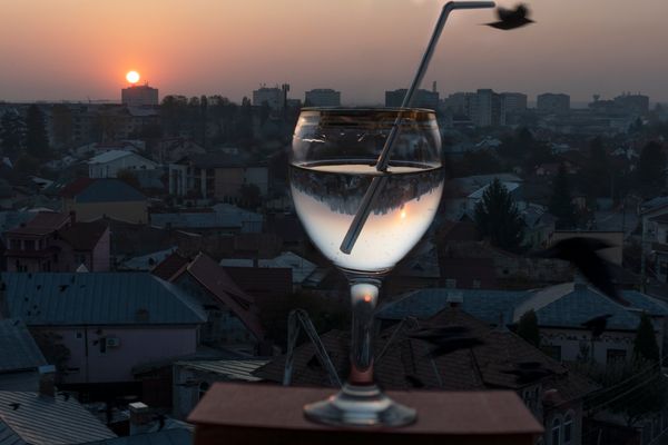 Sunset cocktail