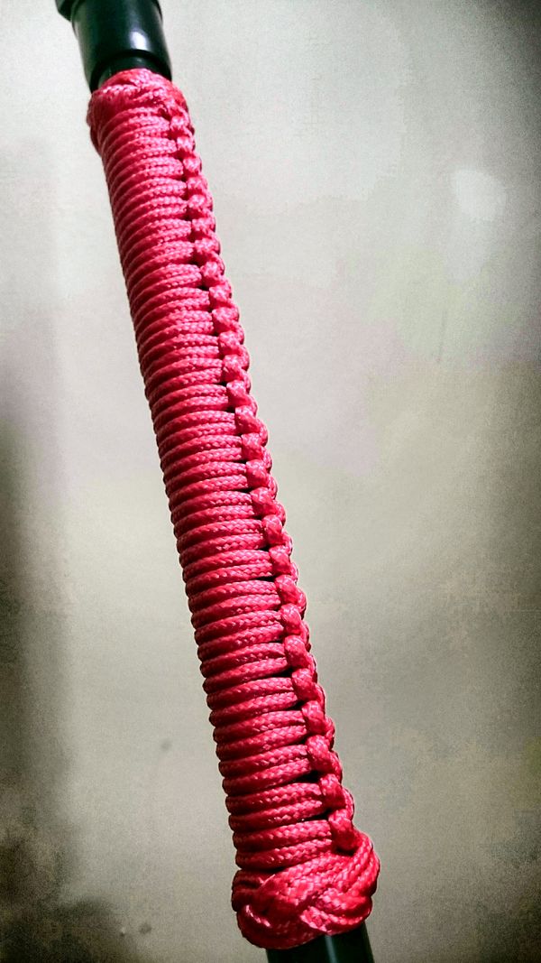 Cord wrapped Tripod leg
