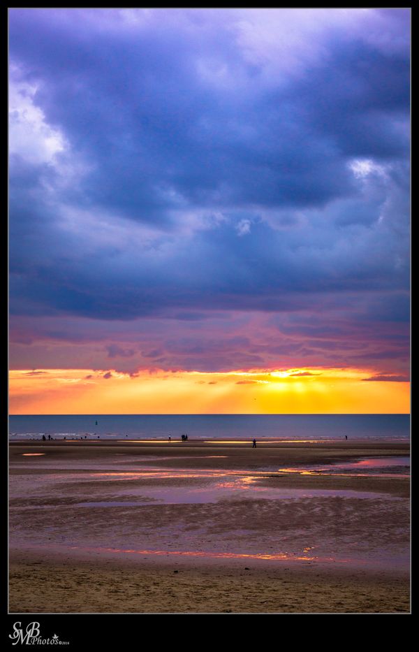 Sunset On Beach