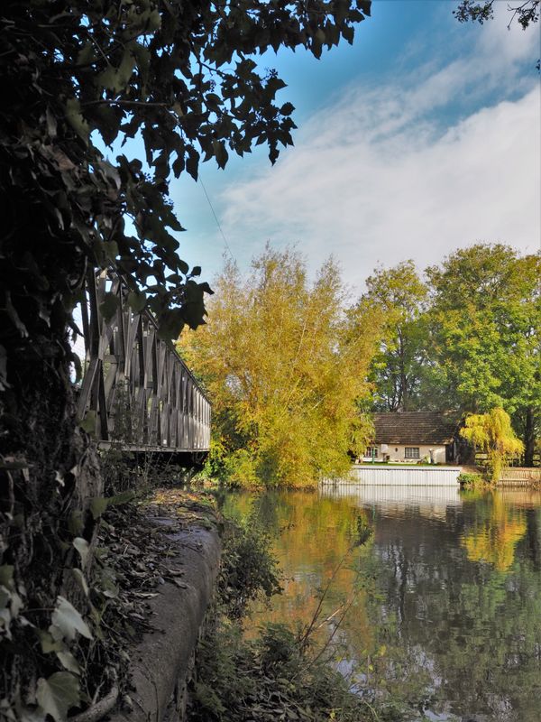 Boathouse Across The River