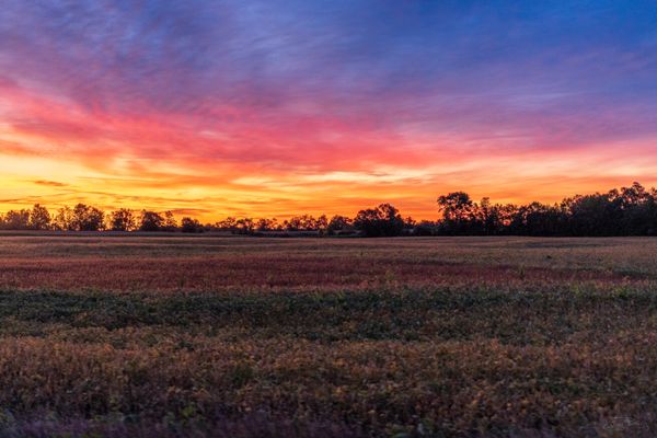 Sunrise in Fall