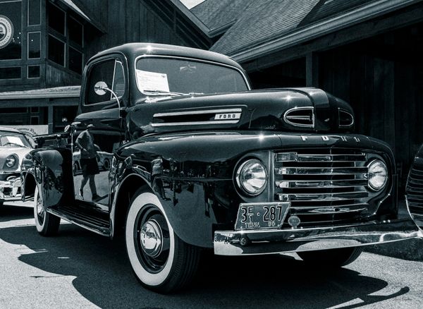1950 Ford F-1 Truck - Vintage look photo