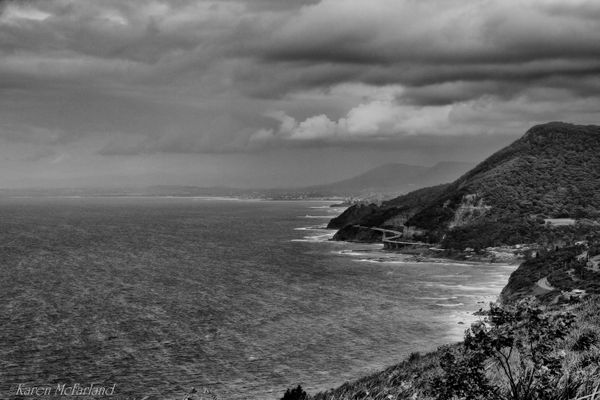 Sea Cliff Bridge looking South