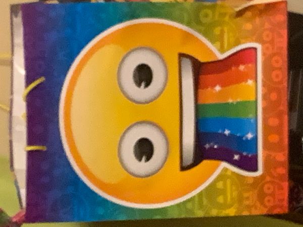 Rainbow Emoji Gift Bag 