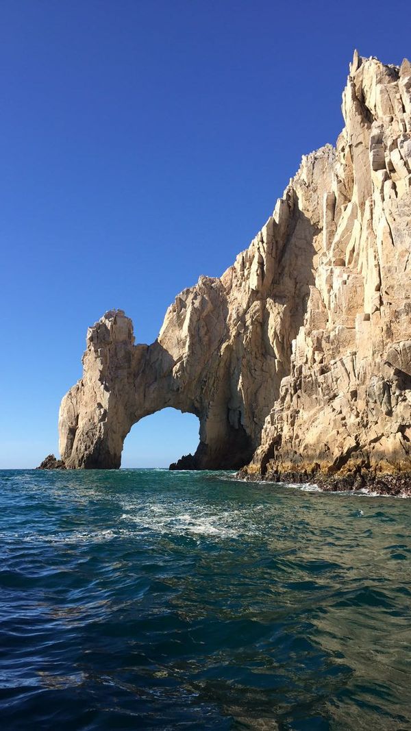 Mexico rock arch